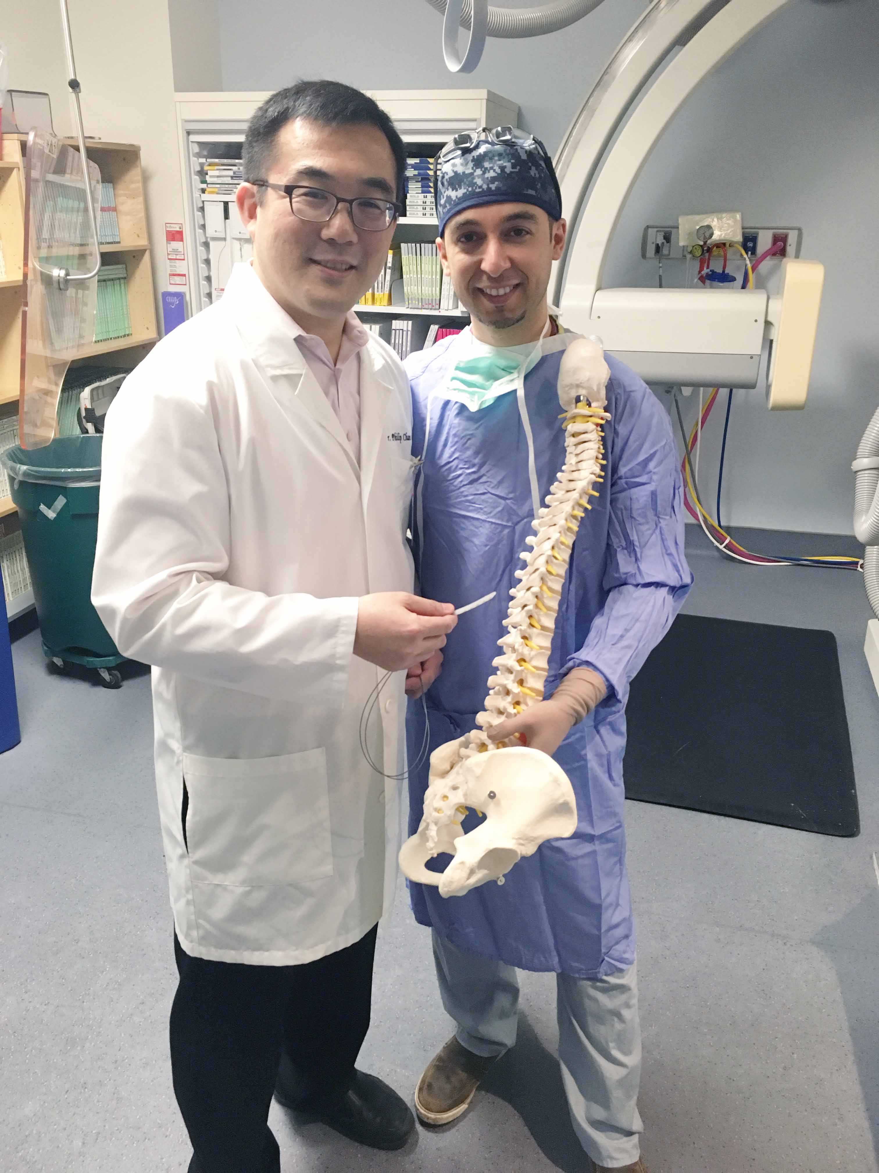 Dr. Chan and Dr. Al Jishi